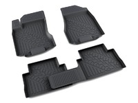 Ковры полиуретановые AGATEK для Nissan X-Trail 2007- черные