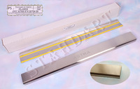 Накладки порогов Standart Natanika для Opel Astra 2004-2009 (3 двери) PS-OP03 (2 шт.)
