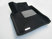 Ковры 3D ворсовые Euromat 3D БИЗНЕС для Audi Q5 2008- (цвет Черный)