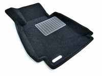 Ковры 3D ворсовые Euromat 3D БИЗНЕС для BMW E60 2007-2010 (цвет Черный)