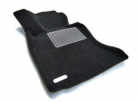 Ковры 3D ворсовые Euromat 3D БИЗНЕС для BMW F10 2010- (цвет Черный)