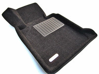 Ковры 3D ворсовые Euromat 3D БИЗНЕС для BMW X3 2006-2010 (цвет Черный)
