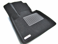 Ковры 3D ворсовые Euromat 3D БИЗНЕС для BMW X3 2010- (цвет Черный)