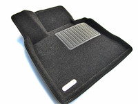 Ковры 3D ворсовые Euromat 3D БИЗНЕС для BMW X5 2008- (цвет Черный)