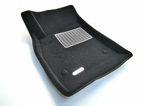 Ковры 3D ворсовые Euromat 3D БИЗНЕС для Chevrolet Cruze 2009- (цвет Черный)