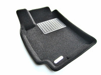 Ковры 3D ворсовые Euromat 3D БИЗНЕС для Chevrolet Lacetti 2004- (цвет Черный)