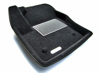 Ковры 3D ворсовые Euromat 3D БИЗНЕС для Ford Kuga 2013- (цвет Черный)