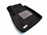 Ковры 3D ворсовые Euromat 3D БИЗНЕС для Ford Focus 2005-2011 (цвет Черный)