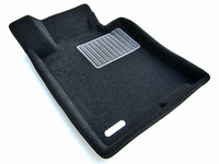 Ковры 3D ворсовые Euromat 3D БИЗНЕС для Honda Accord 2008-2012 (цвет Черный)