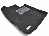 Ковры 3D ворсовые Euromat 3D БИЗНЕС для Honda CR-V 2012- (цвет Черный)