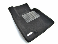 Ковры 3D ворсовые Euromat 3D БИЗНЕС для Infiniti EX 2008-2014 (цвет Черный)