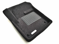 Ковры 3D ворсовые Euromat 3D БИЗНЕС для LAND Rover Discovery Sport 2015- (цвет Черный)