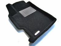 Ковры 3D ворсовые Euromat 3D БИЗНЕС для Mazda 6 2003-2013 (цвет Черный)