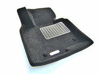 Ковры 3D ворсовые Euromat 3D БИЗНЕС для Mazda 3 2014- (цвет Черный)