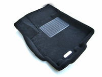 Ковры 3D ворсовые Euromat 3D БИЗНЕС для Mitsubishi ASX 2010- (цвет Черный)