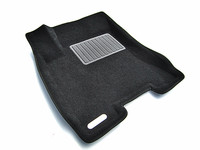 Ковры 3D ворсовые Euromat 3D БИЗНЕС для Nissan X-Trail 2007-2014 (цвет Черный)