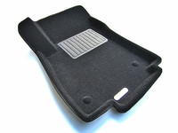 Ковры 3D ворсовые Euromat 3D БИЗНЕС для Opel Mokka 2012- (цвет Черный)