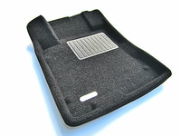 Ковры 3D ворсовые Euromat 3D БИЗНЕС для Renault Koleos 2008- (цвет Черный)