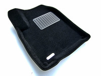 Ковры 3D ворсовые Euromat 3D БИЗНЕС для Ssang Yong Actyon 2010- (цвет Черный)