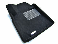 Ковры 3D ворсовые Euromat 3D БИЗНЕС для Toyota LandCryiser100 1998-2003 (цвет Черный)