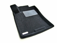 Ковры 3D ворсовые Euromat 3D БИЗНЕС для Toyota Land Cruiser Prado 2003-2010 (цвет Черный)