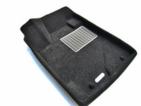 Ковры 3D ворсовые Euromat 3D БИЗНЕС для Toyota Highlander 2014- (цвет Черный)