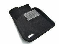 Ковры 3D ворсовые Euromat 3D БИЗНЕС для Lada Priora 2007- (цвет Черный)