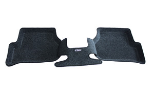 Ковры 3D ворсовые Boratex для Skoda Octavia 2005- (цвет темно-серый)