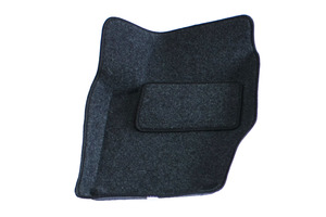 Ковры 3D ворсовые Boratex для Peugeot 408 2012- (цвет темно-серый)