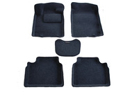 Ковры 3D ворсовые Boratex для Nissan Teana 2011- (цвет Серый)