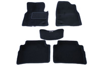 Ковры 3D ворсовые Boratex для Mazda CX-5 2012- (цвет Черный)