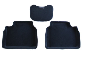 Ковры 3D ворсовые Boratex для Nissan Teana 2014- (цвет Черный)