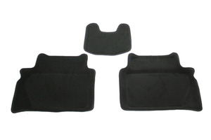 Ковры 3D ворсовые Boratex для Ford EcoSport 2012- (цвет Черный)