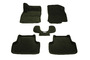 Ковры 3D ворсовые Boratex для Audi A3 2012- (цвет Черный.)