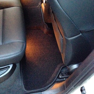 Ковры 3D ворсовые Euromat 3D ЛЮКС для BMW X5 2015- (цвет Черный)