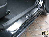Накладки порогов Premium Natanika для KIA Ceed 2006- (5 дверей) P-KI04 (4 шт.)