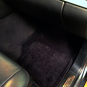 Ковры 3D ворсовые Euromat 3D ЛЮКС для Porsche Cayman 2012- (цвет Черный)