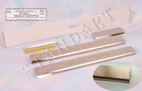 Накладки порогов Standart Natanika для Renault Duster 2010- PS-RE05 (4 шт.)