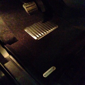 Ковры 3D ворсовые Euromat 3D ЛЮКС для LAND Discovery Sport 2014- (цвет Черный)