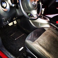 Ковры 3D ворсовые Euromat 3D ЛЮКС для Nissan Juke 2011- (цвет Черный)