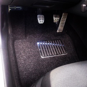 Ковры 3D ворсовые Euromat 3D ЛЮКС для Volkswagen Passat 2005- (цвет Бежевый)