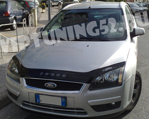 Дефлектор капота VIP TUNING для Ford Focus 2004-2008 (Короткий)