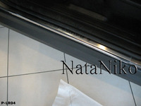 Накладки порогов Premium Natanika для Land Rover Freelander 2006- (2 двери) P-LR04 (4 шт.)