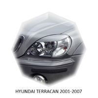 Реснички на фары CarlSteelman для Hyundai TERRACAN 2001-2007