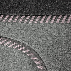 Ковры ворсовые Duomat серые для Volkswagen Crafter (с 2006)