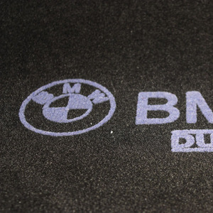 Ковры ворсовые Duomat серые для Volkswagen Crafter (с 2006)