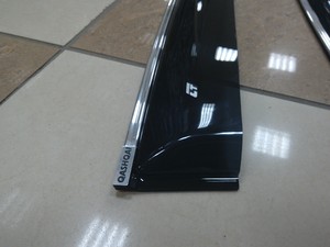 Дефлекторы окон клеящиеся Cobra-Tuning для BMW X5 (F15) 2013- (хромированный молдинг).