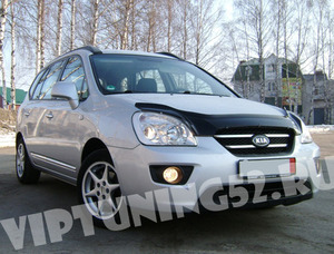 Дефлектор капота VIP TUNING для KIA Carens 2006-2010