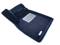 Ковры 3D ворсовые Euromat 3D БИЗНЕС для Audi A6 2011- (цвет Черный)