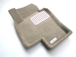 Ковры 3D ворсовые Euromat 3D ЛЮКС для Volkswagen Passat 2005- (цвет Бежевый)